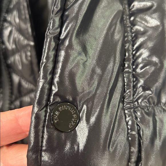 Aritzia The Super Puff Long Black Puffer Coat Gloss - Picture 10 of 11